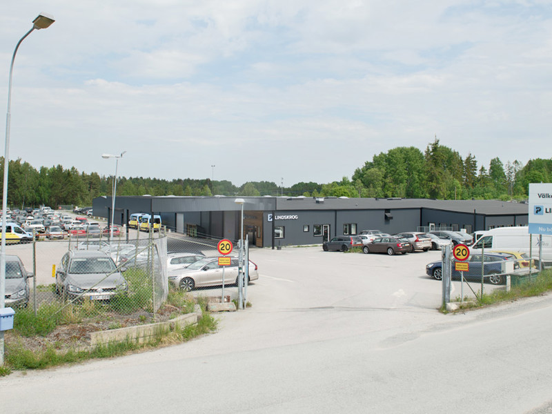 Parkeringen Med Skylt.